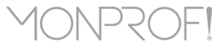 Logo MONPROF Blanc